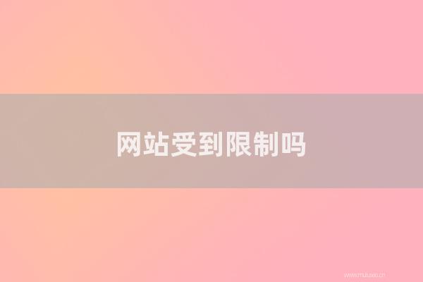 东莞seo博客:网站受到限制吗?手动控制是交通量下降的主要原因吗?